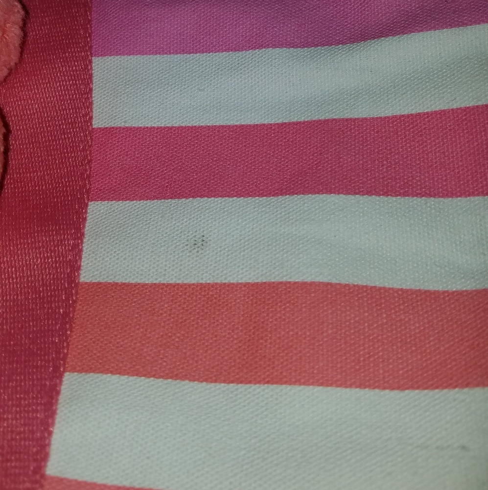 Victoria's Secret canvas open tote bag. - Picture 7 of 8